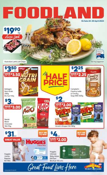 Foodland Catalogue - 24 Apr 2024 - 30 Apr 2024.