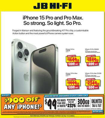 JB Hi-Fi Catalogue - 24 Apr 2024 - 15 May 2024.