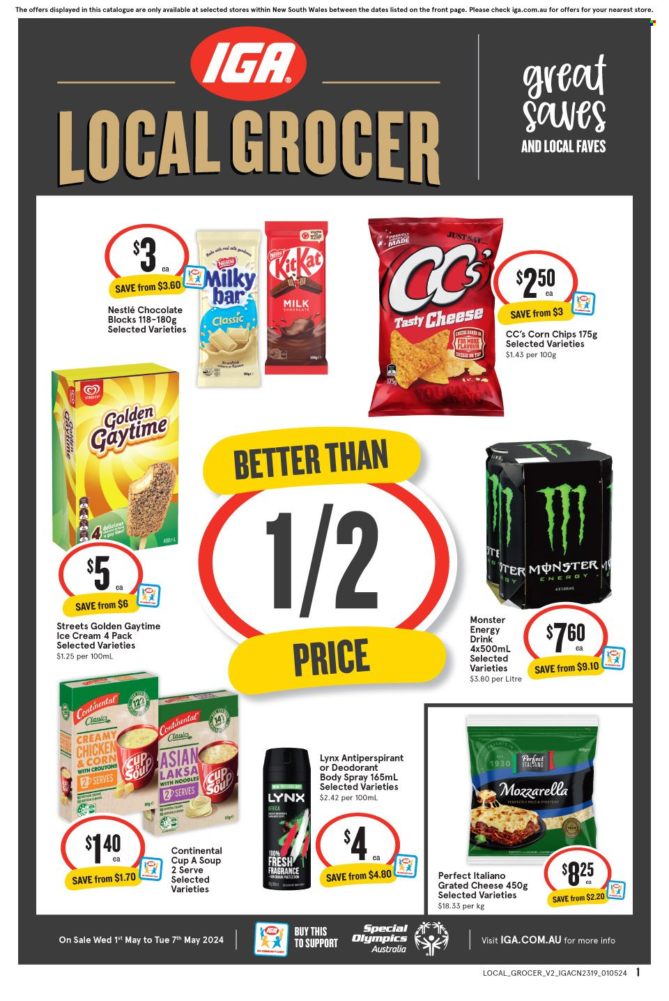 IGA catalogue - 1 May 2024 - 7 May 2024. Page 1