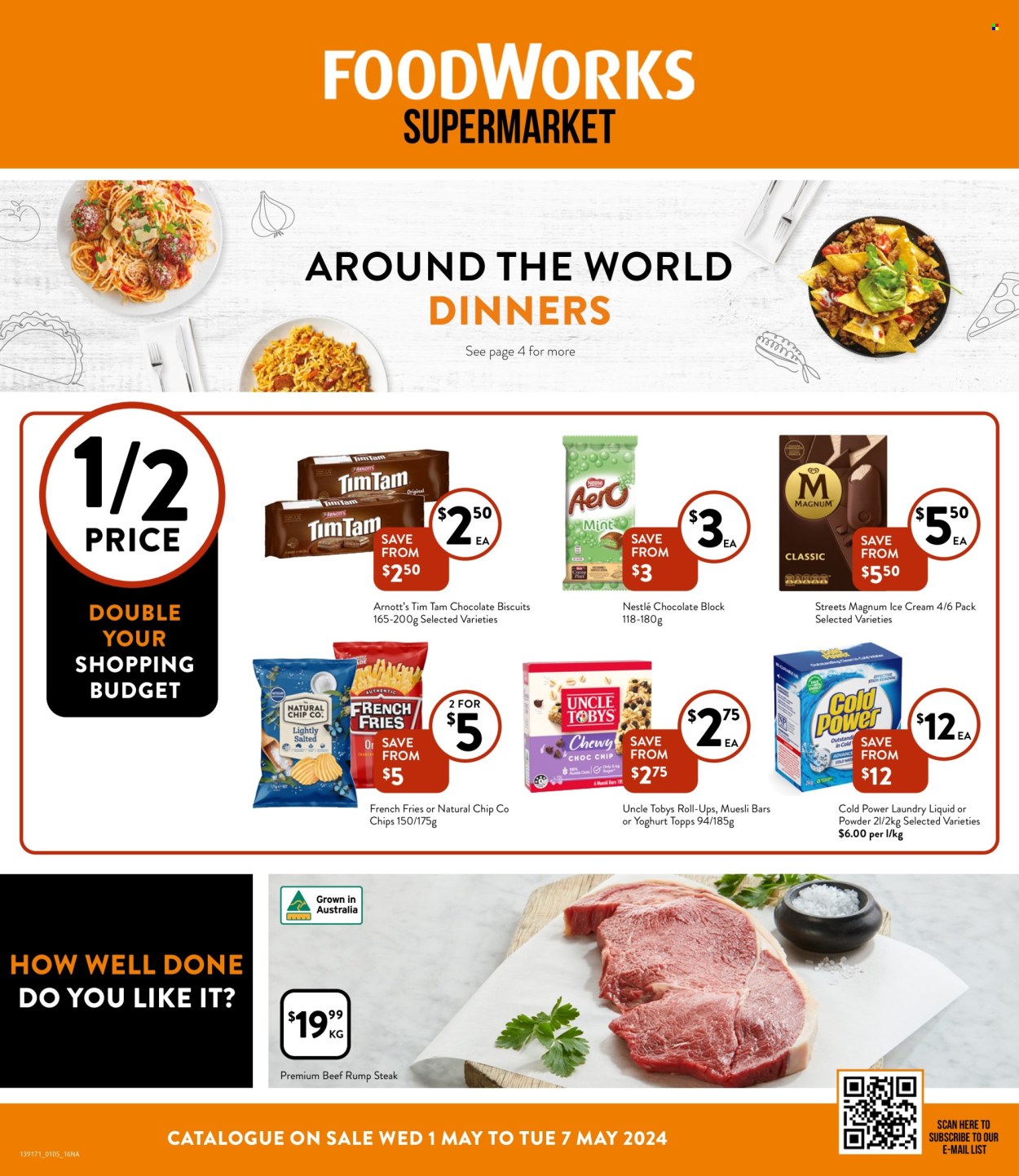 Foodworks catalogue - 1 May 2024 - 7 May 2024. Page 1