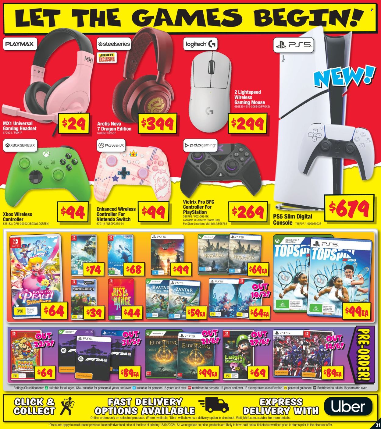 JB Hi-Fi catalogue - 2 May 2024 - 12 May 2024. Page 31