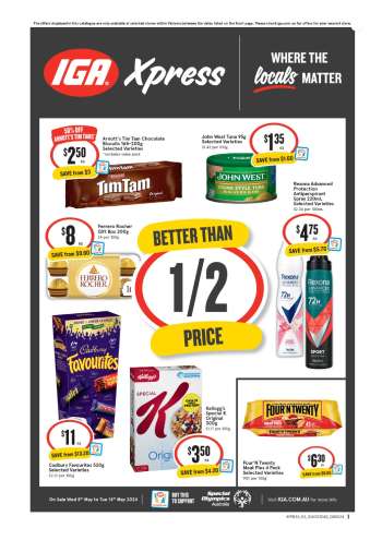 IGA Xpress Catalogue - 8 May 2024 - 14 May 2024.