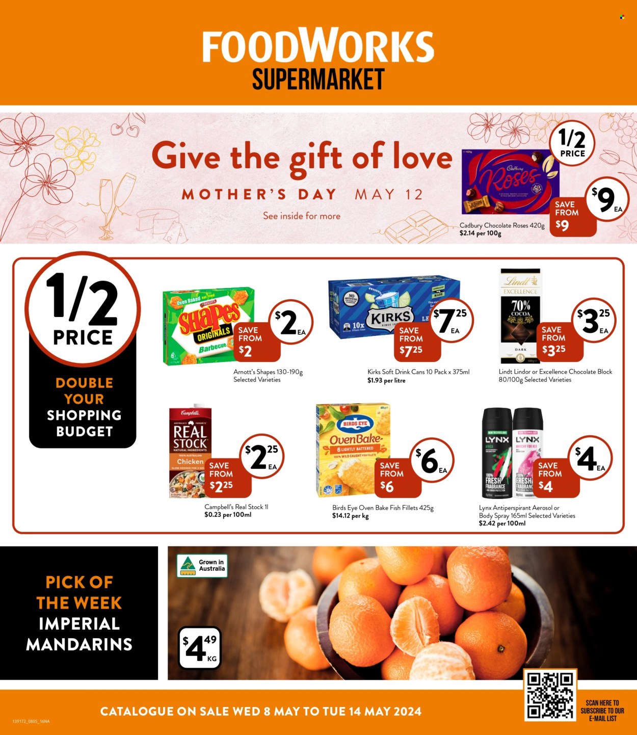 Foodworks catalogue - 8 May 2024 - 14 May 2024. Page 1