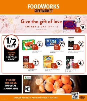 Foodworks Catalogue - 8 May 2024 - 14 May 2024.