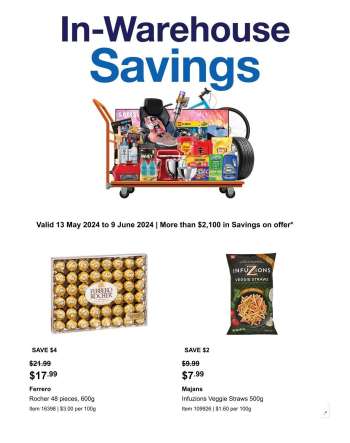 Costco Catalogue - 13 May 2024 - 9 Jun 2024.