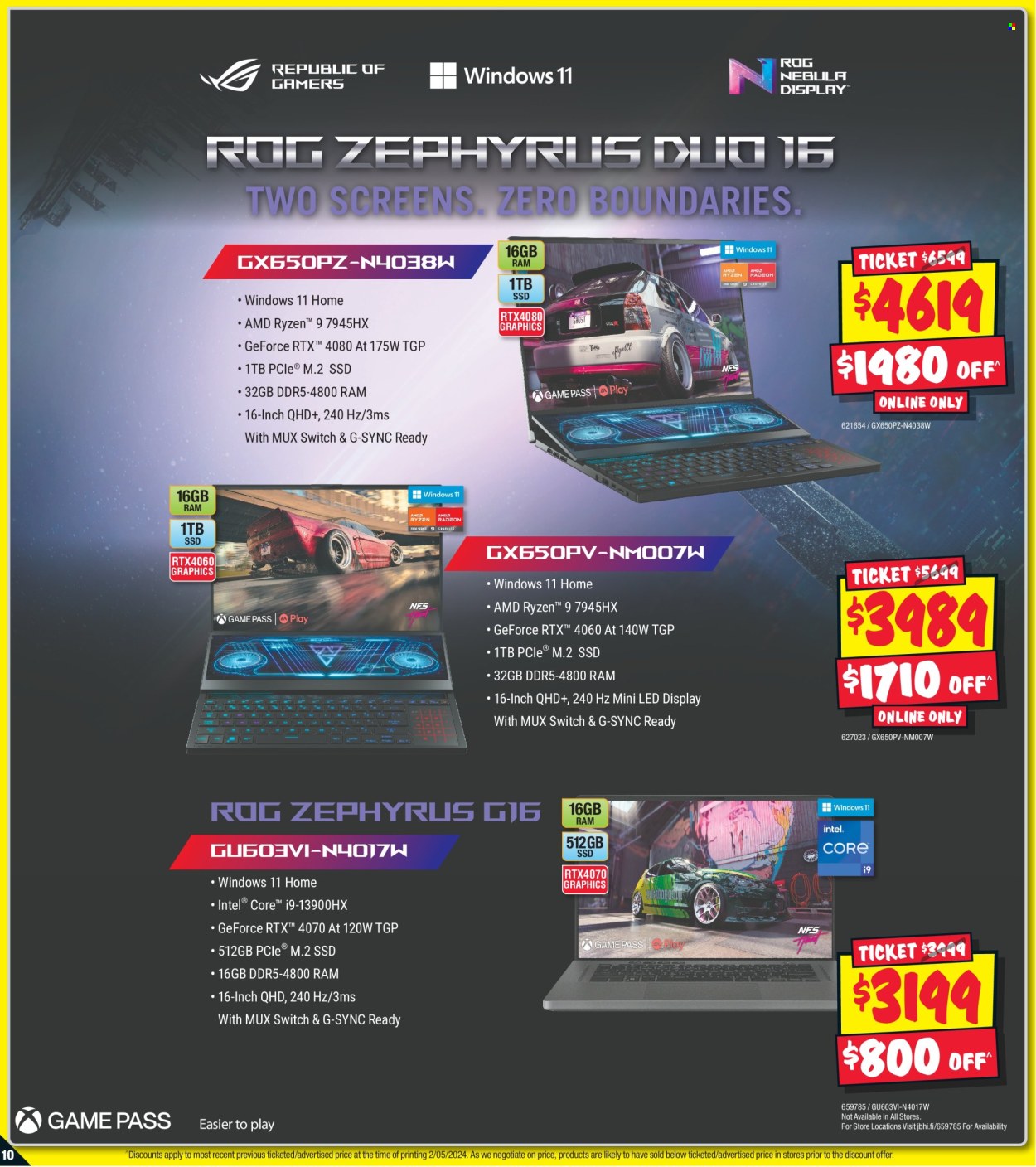 JB Hi-Fi catalogue - 16 May 2024 - 29 May 2024. Page 10