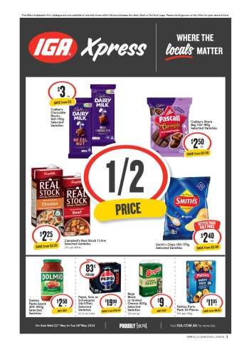 IGA Xpress Catalogue - 22 May 2024 - 28 May 2024.