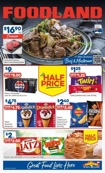 Foodland Catalogue - 22 May 2024 - 28 May 2024.