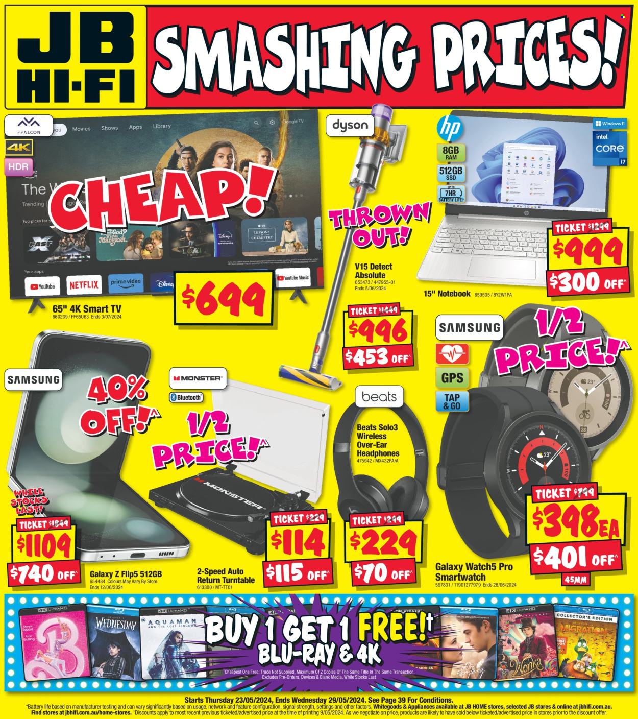 JB Hi-Fi catalogue - 23 May 2024 - 29 May 2024. Page 1