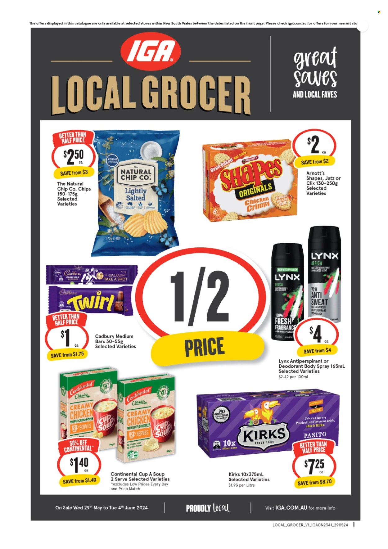 IGA catalogue - 29 May 2024 - 4 Jun 2024. Page 1