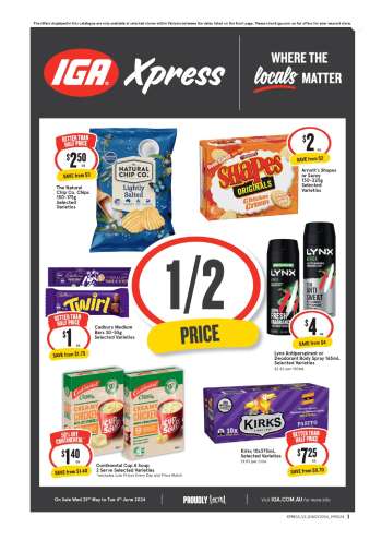 IGA Xpress Catalogue - 29 May 2024 - 4 Jun 2024.