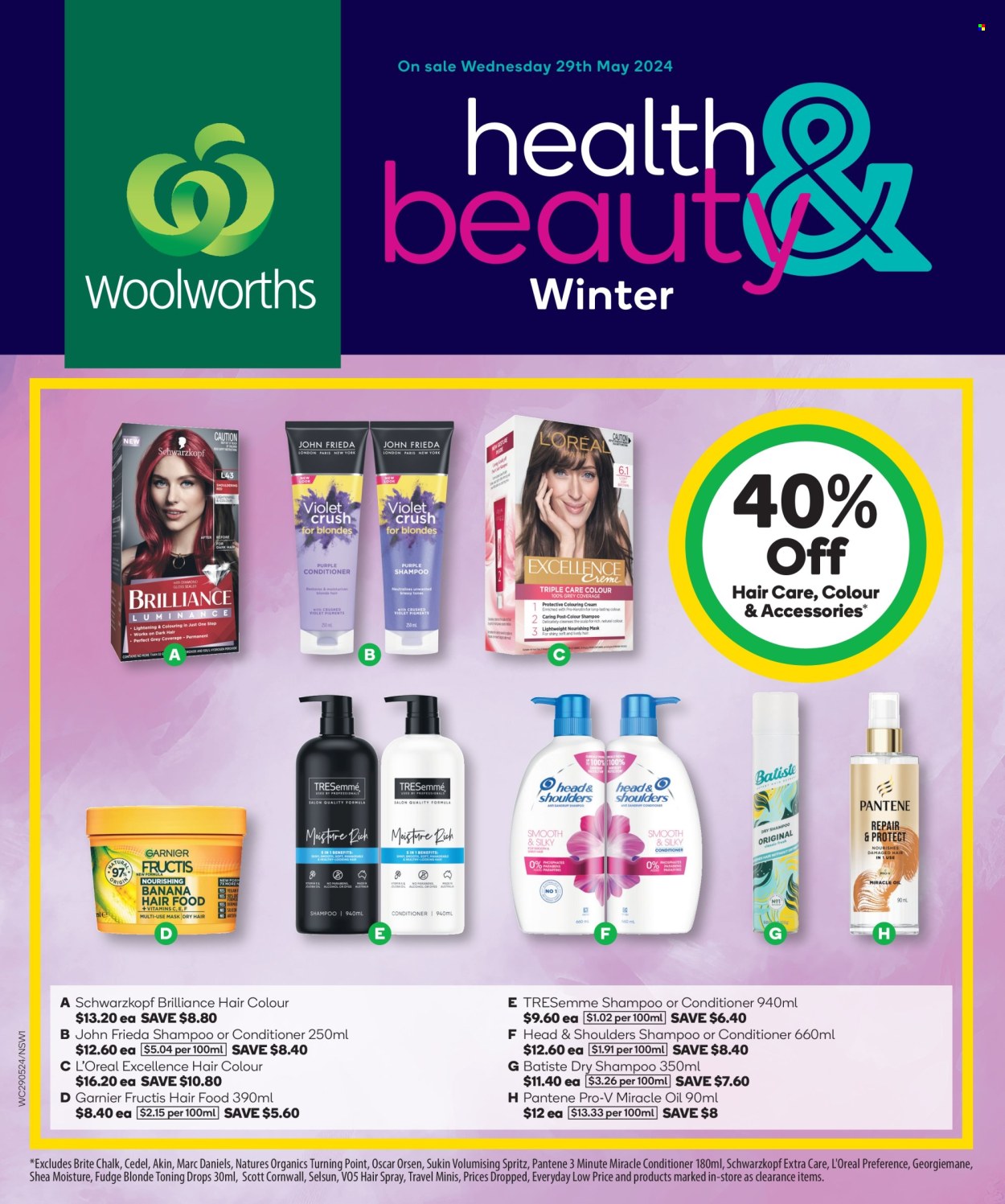 Woolworths catalogue - 29 May 2024 - 4 Jun 2024. Page 1