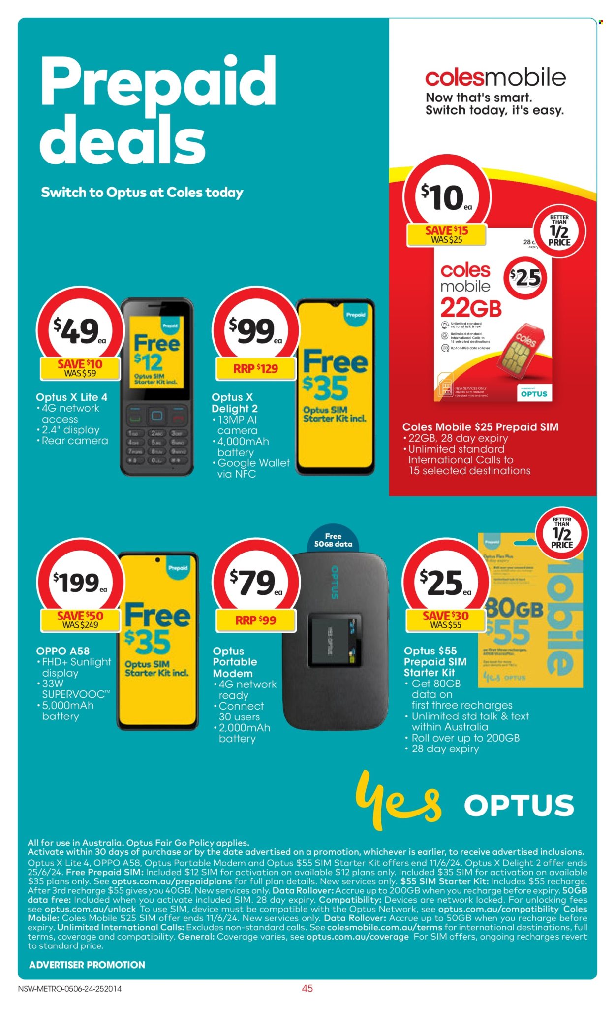 Coles catalogue - 5 Jun 2024 - 11 Jun 2024. Page 45
