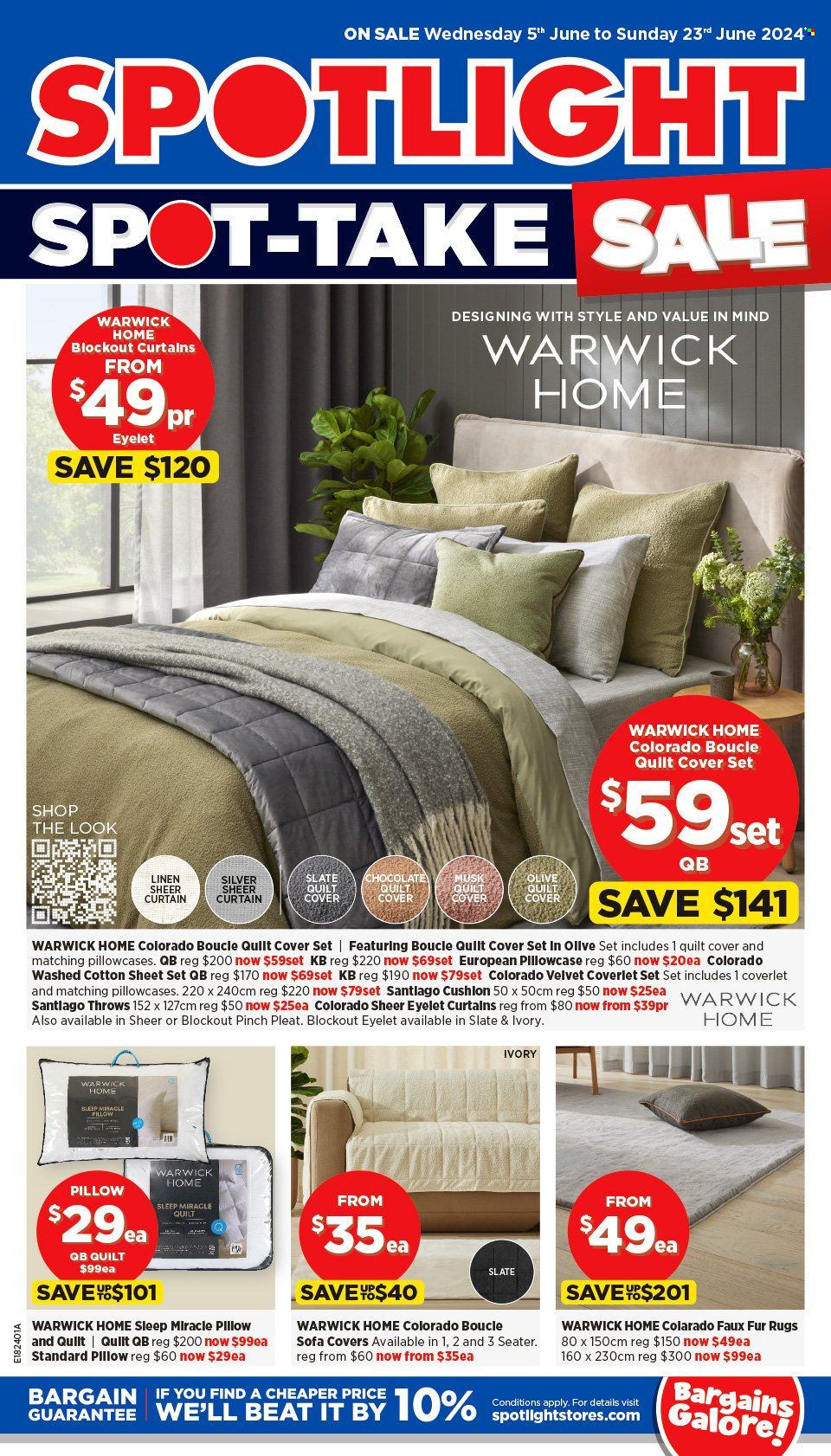 Spotlight catalogue - 5 Jun 2024 - 23 Jun 2024. Page 1