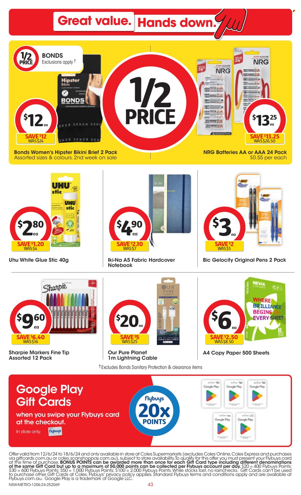 Coles catalogue - 12 Jun 2024 - 18 Jun 2024. Page 43