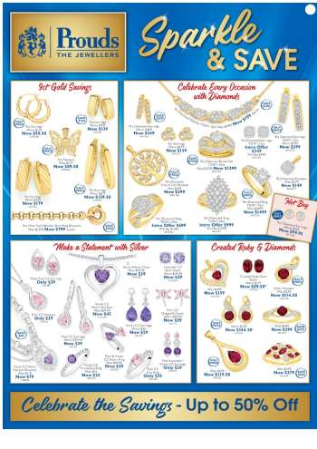 thumbnail - Prouds The Jewellers catalogue - Sparkle & Save