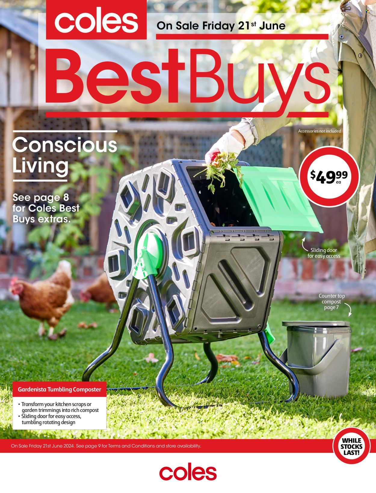 Coles catalogue - 21 Jun 2024 - 27 Jun 2024. Page 1