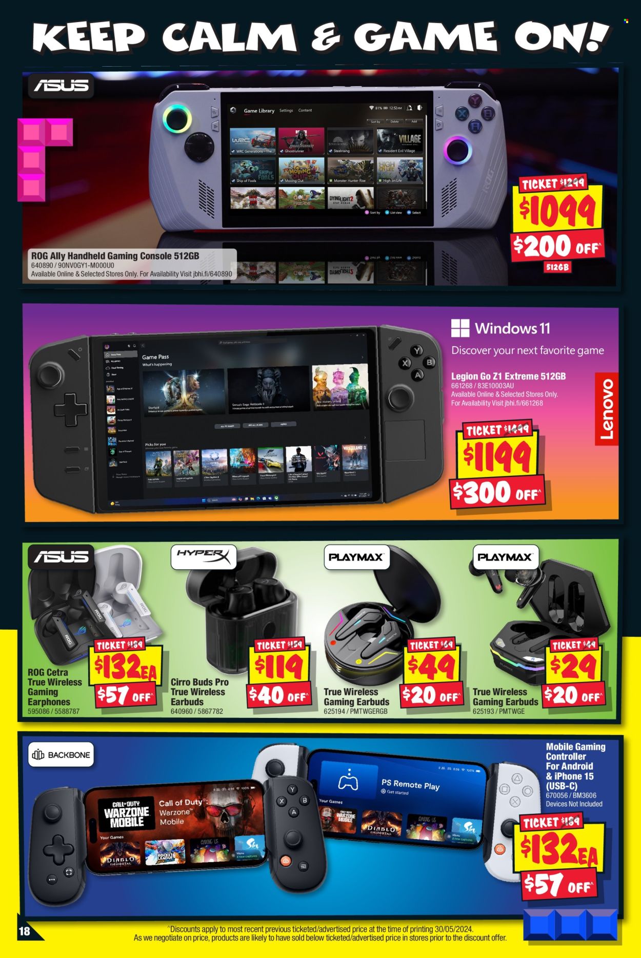 JB Hi-Fi catalogue - 14 Jun 2024 - 27 Jun 2024. Page 18