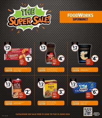 Foodworks Catalogue - 19 Jun 2024 - 25 Jun 2024.