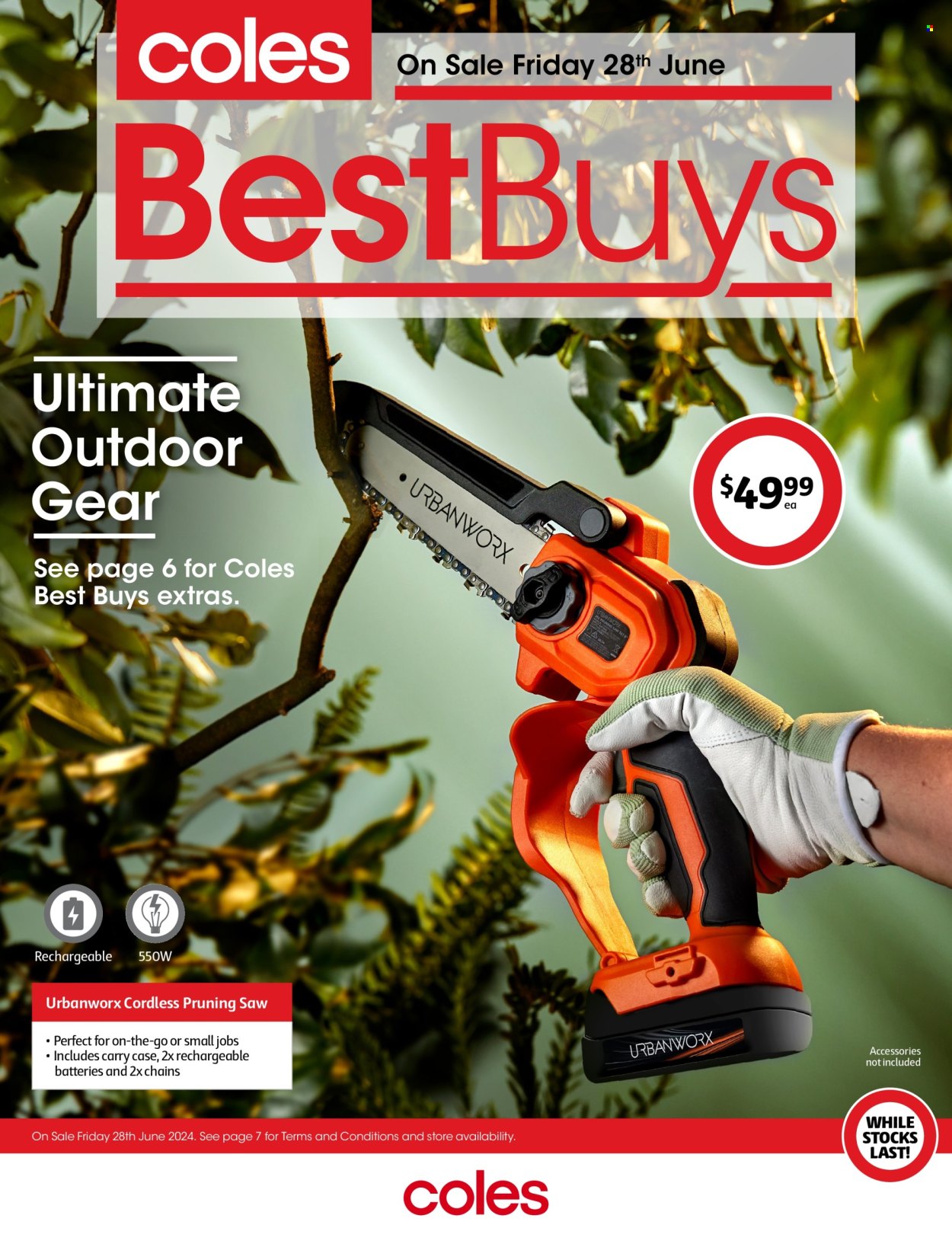 Coles catalogue - 28 Jun 2024 - 4 Jul 2024. Page 1