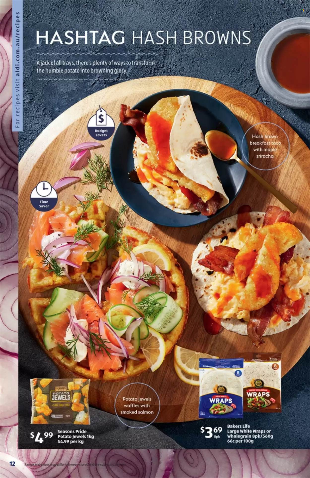 ALDI catalogue. Page 12