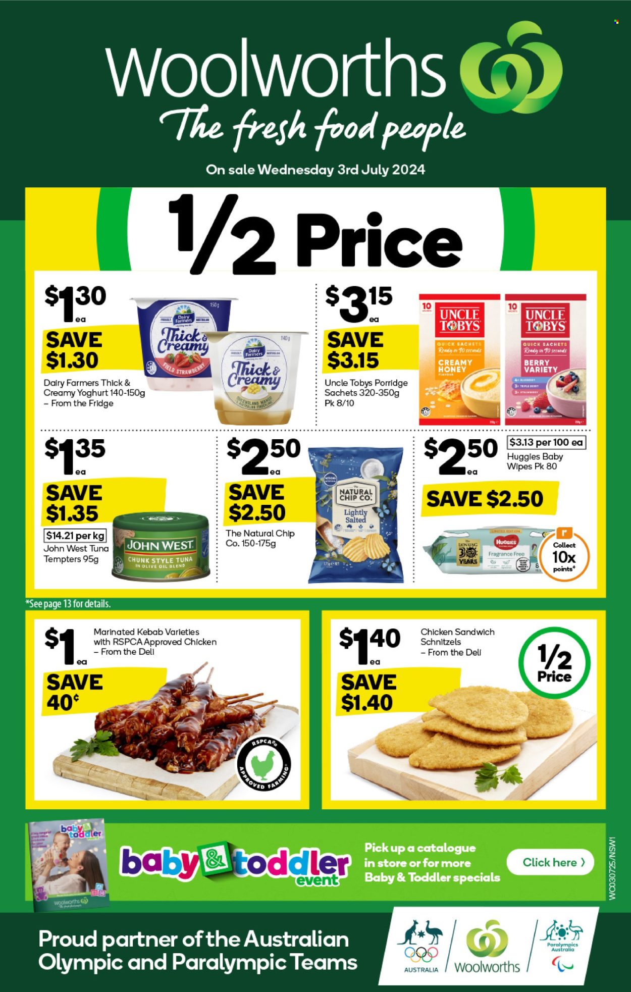 Woolworths catalogue - 3 Jul 2024 - 9 Jul 2024. Page 1