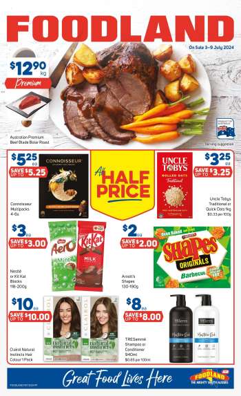Foodland Catalogue - 3 Jul 2024 - 9 Jul 2024.