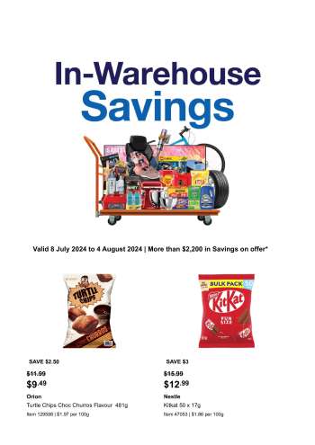 Costco Catalogue - 8 Jul 2024 - 4 Aug 2024.