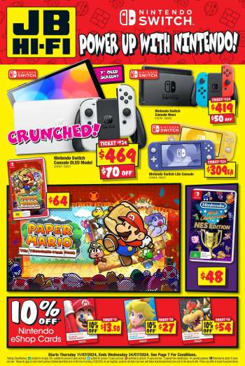 JB Hi-Fi Catalogue - 11 Jul 2024 - 24 Jul 2024.