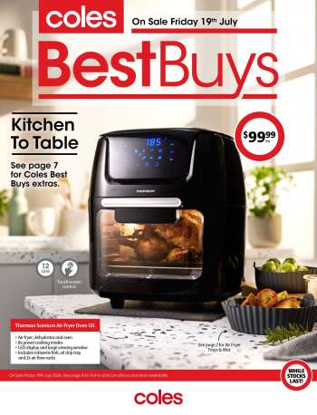 Coles Catalogue - 19 Jul 2024 - 25 Jul 2024.