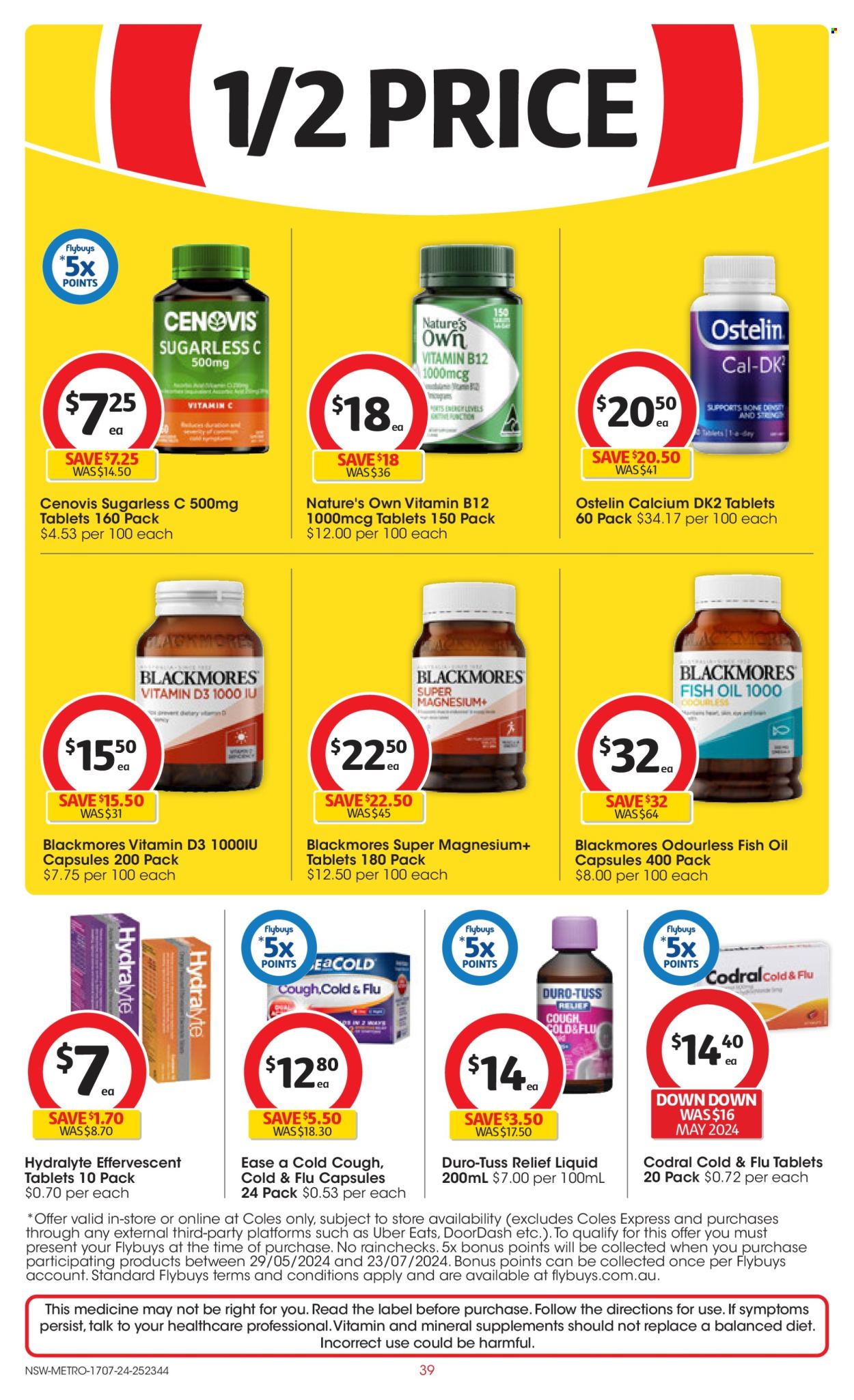 Coles catalogue - 17 Jul 2024 - 23 Jul 2024. Page 39