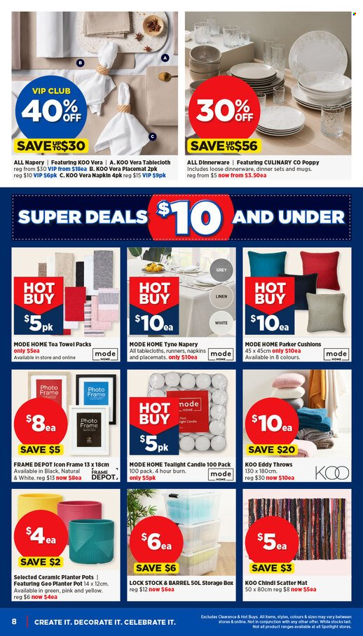 Spotlight catalogue - 17 Jul 2024 - 4 Aug 2024. Page 8