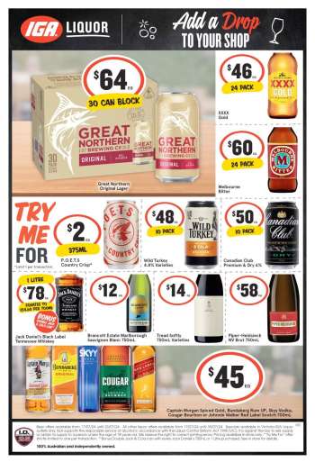 IGA LIQUOR Catalogue - 17 Jul 2024 - 30 Jul 2024.