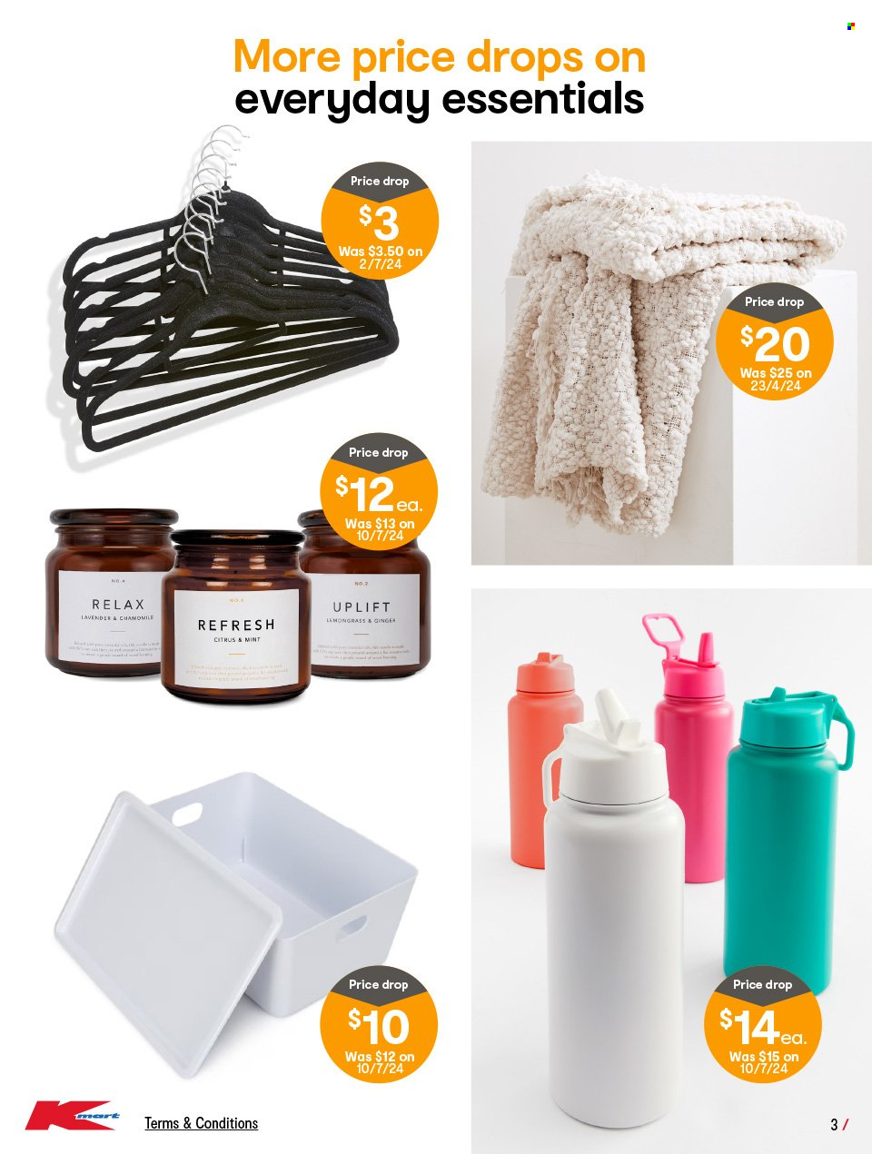 Kmart catalogue - 18 Jul 2024 - 7 Aug 2024. Page 3