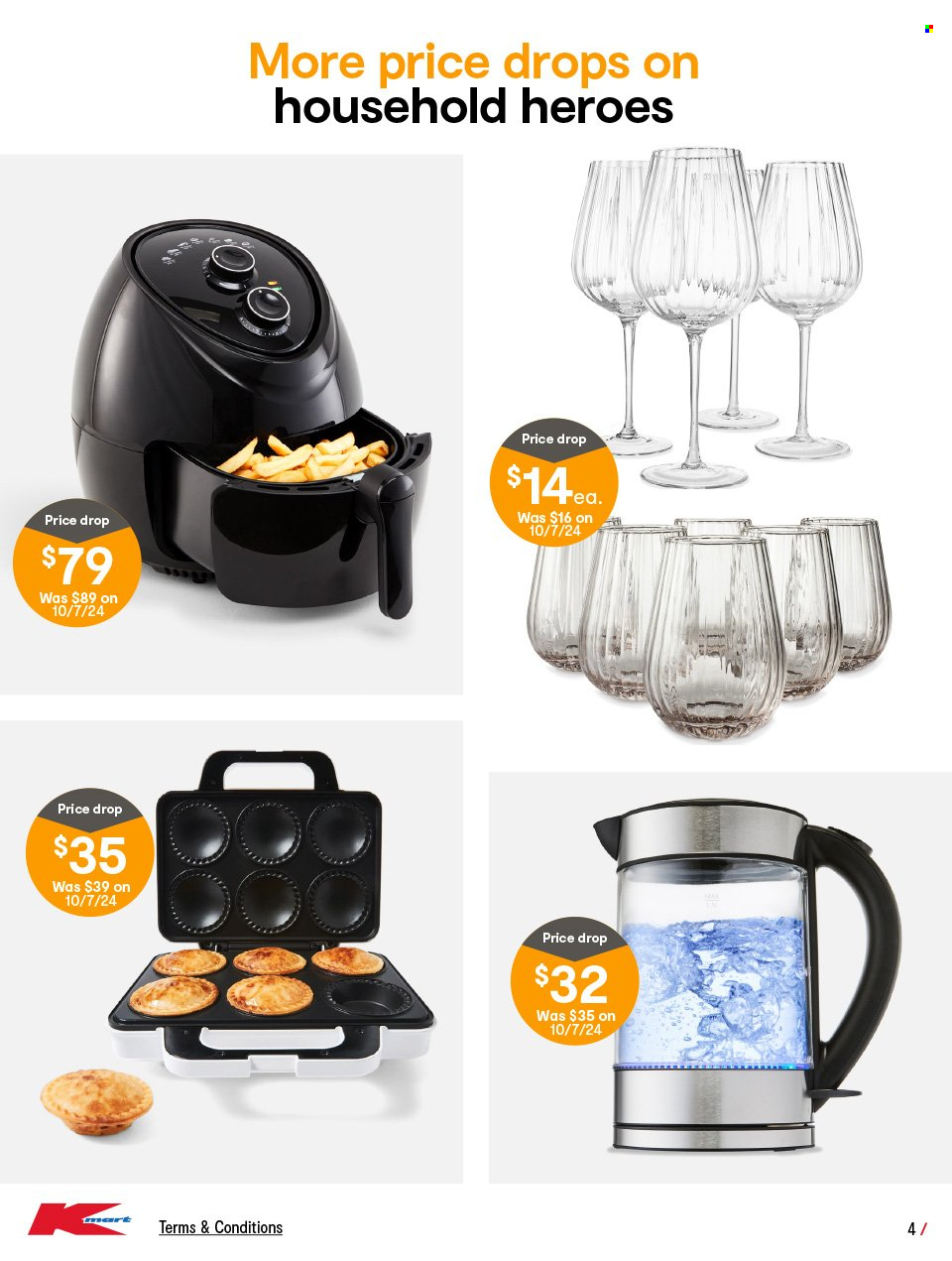 Kmart catalogue - 18 Jul 2024 - 7 Aug 2024. Page 4