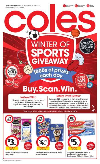 Coles Catalogue - 24 Jul 2024 - 30 Jul 2024.