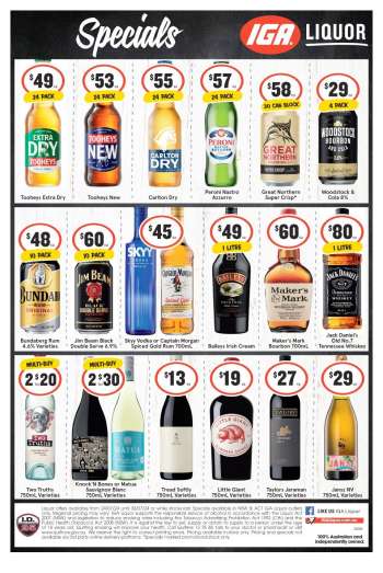 IGA LIQUOR Catalogue - 24 Jul 2024 - 30 Jul 2024.