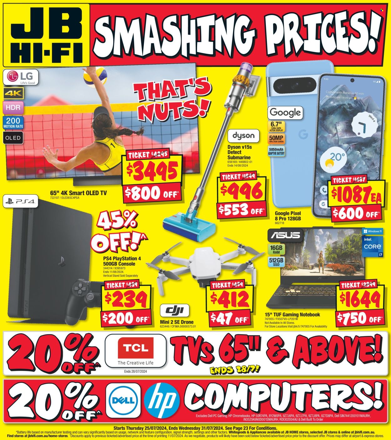 JB Hi-Fi catalogue - 25 Jul 2024 - 31 Jul 2024. Page 1
