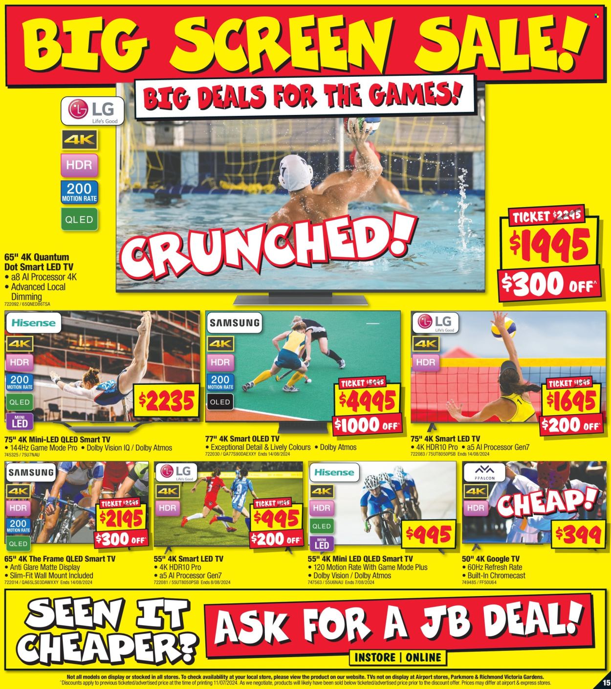 JB Hi-Fi catalogue - 25 Jul 2024 - 31 Jul 2024. Page 15