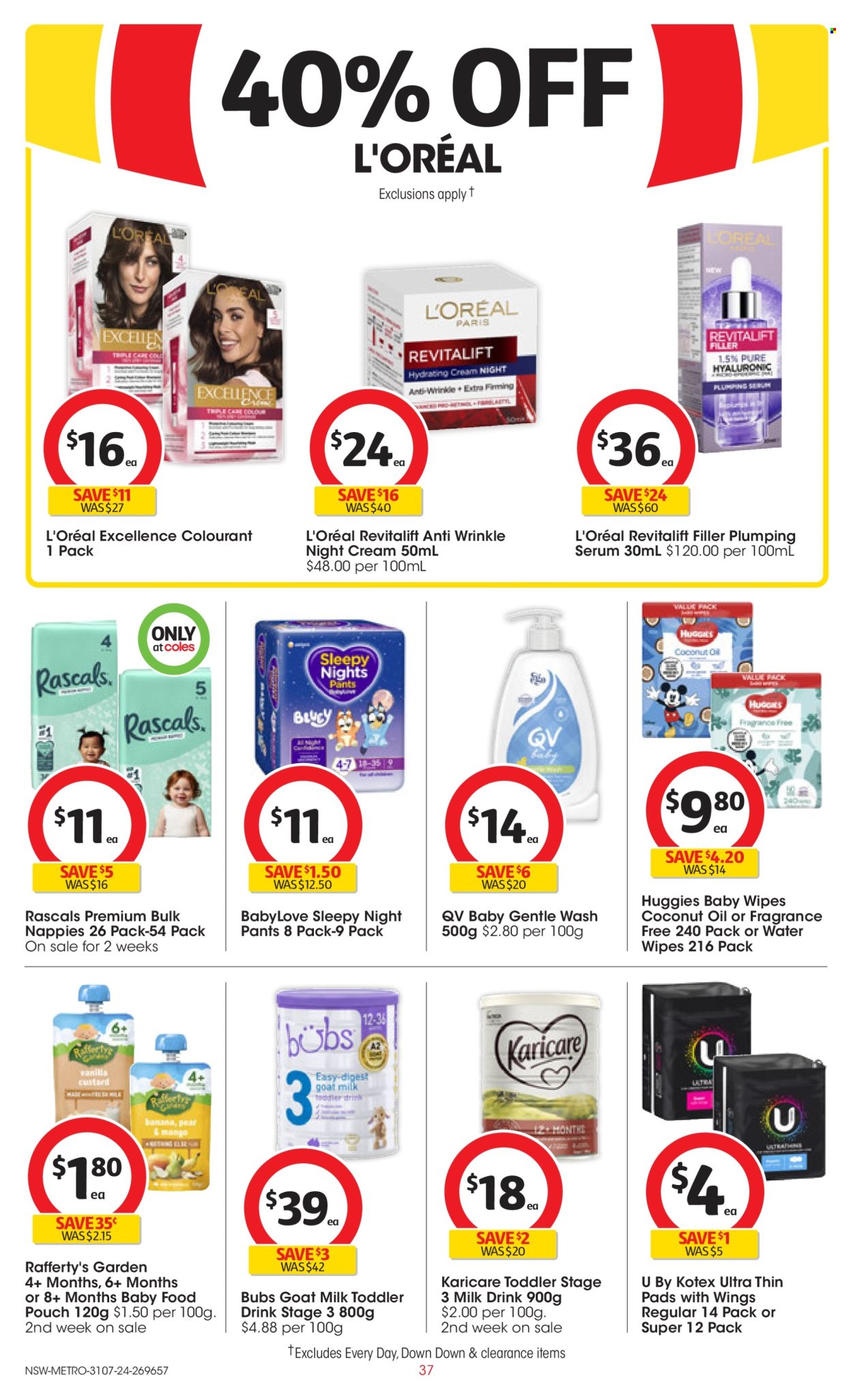Coles catalogue - 31 Jul 2024 - 6 Aug 2024. Page 37