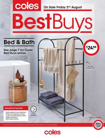 Coles Catalogue - 2 Aug 2024 - 8 Aug 2024.