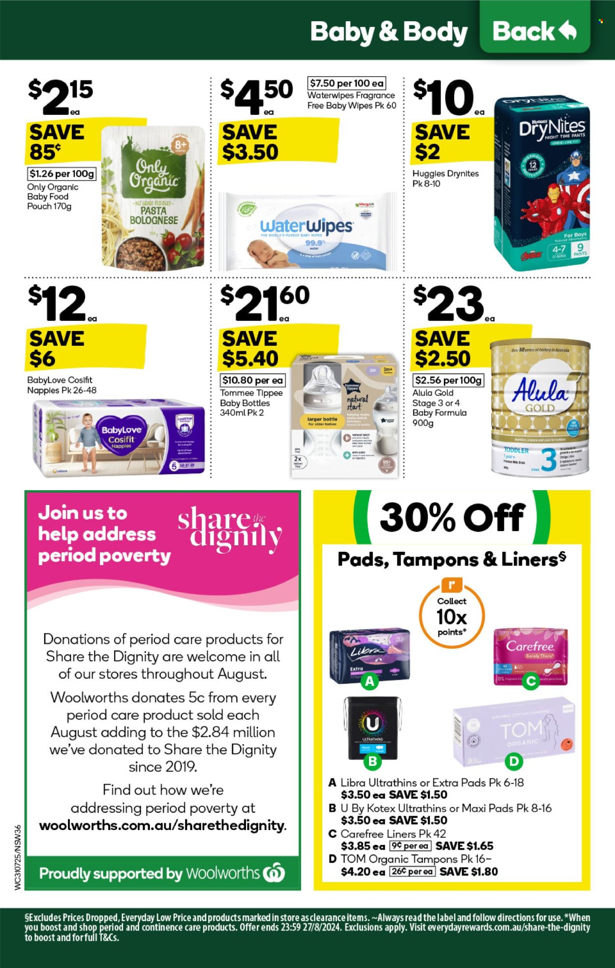 Woolworths catalogue - 31 Jul 2024 - 6 Aug 2024. Page 36