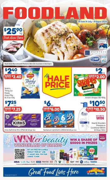 Foodland Catalogue - 31 Jul 2024 - 6 Aug 2024.