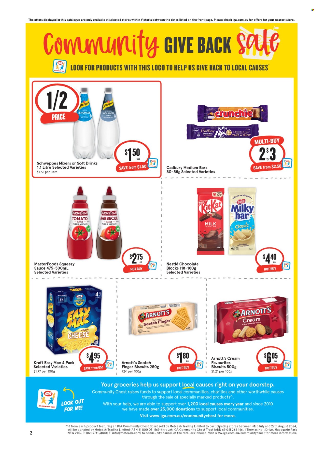 IGA Xpress catalogue - 31 Jul 2024 - 6 Aug 2024. Page 3