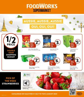 Foodworks Catalogue - 31 Jul 2024 - 6 Aug 2024.