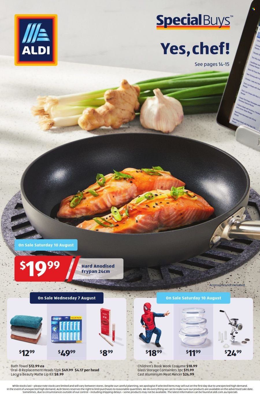 ALDI catalogue - 7 Aug 2024 - 13 Aug 2024. Page 1