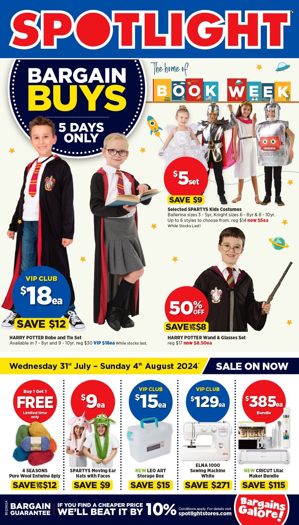 Spotlight catalogue - 31 Jul 2024 - 4 Aug 2024. Page 1