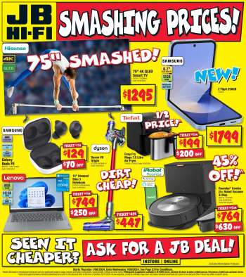 JB Hi-Fi Catalogue - 1 Aug 2024 - 7 Aug 2024.