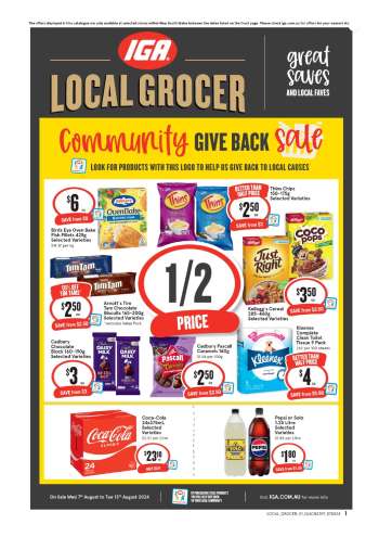 IGA Catalogue - 7 Aug 2024 - 13 Aug 2024.