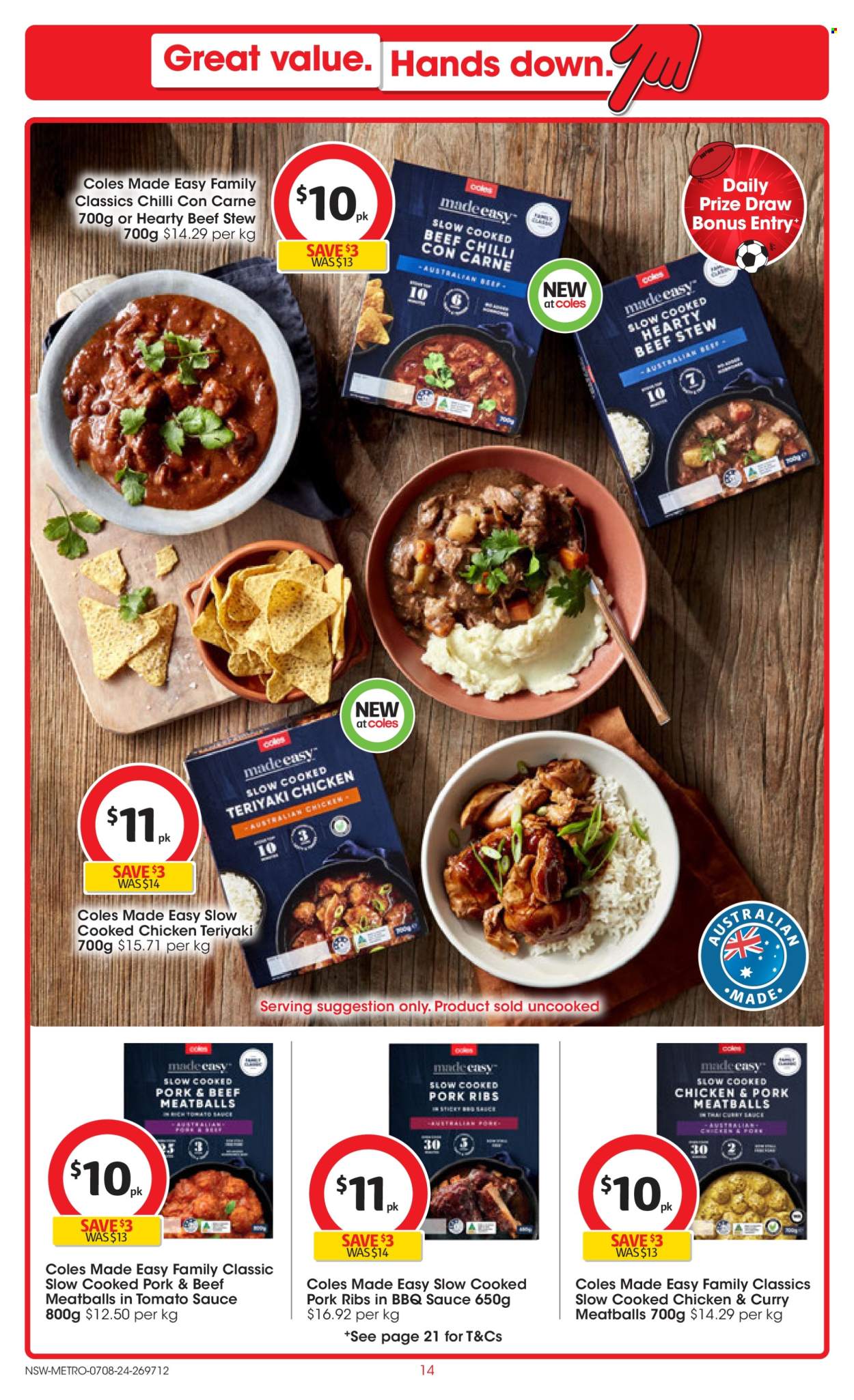 Coles catalogue - 7 Aug 2024 - 13 Aug 2024. Page 14
